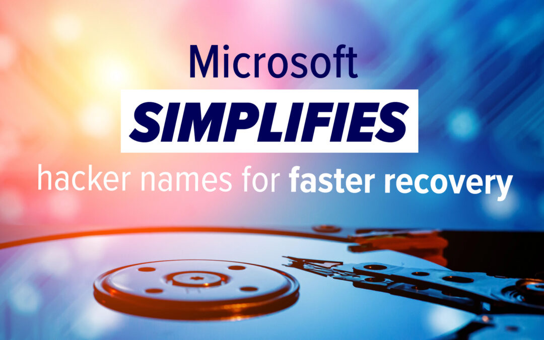 Microsoft to Introduce a Unified Naming System for Hackers